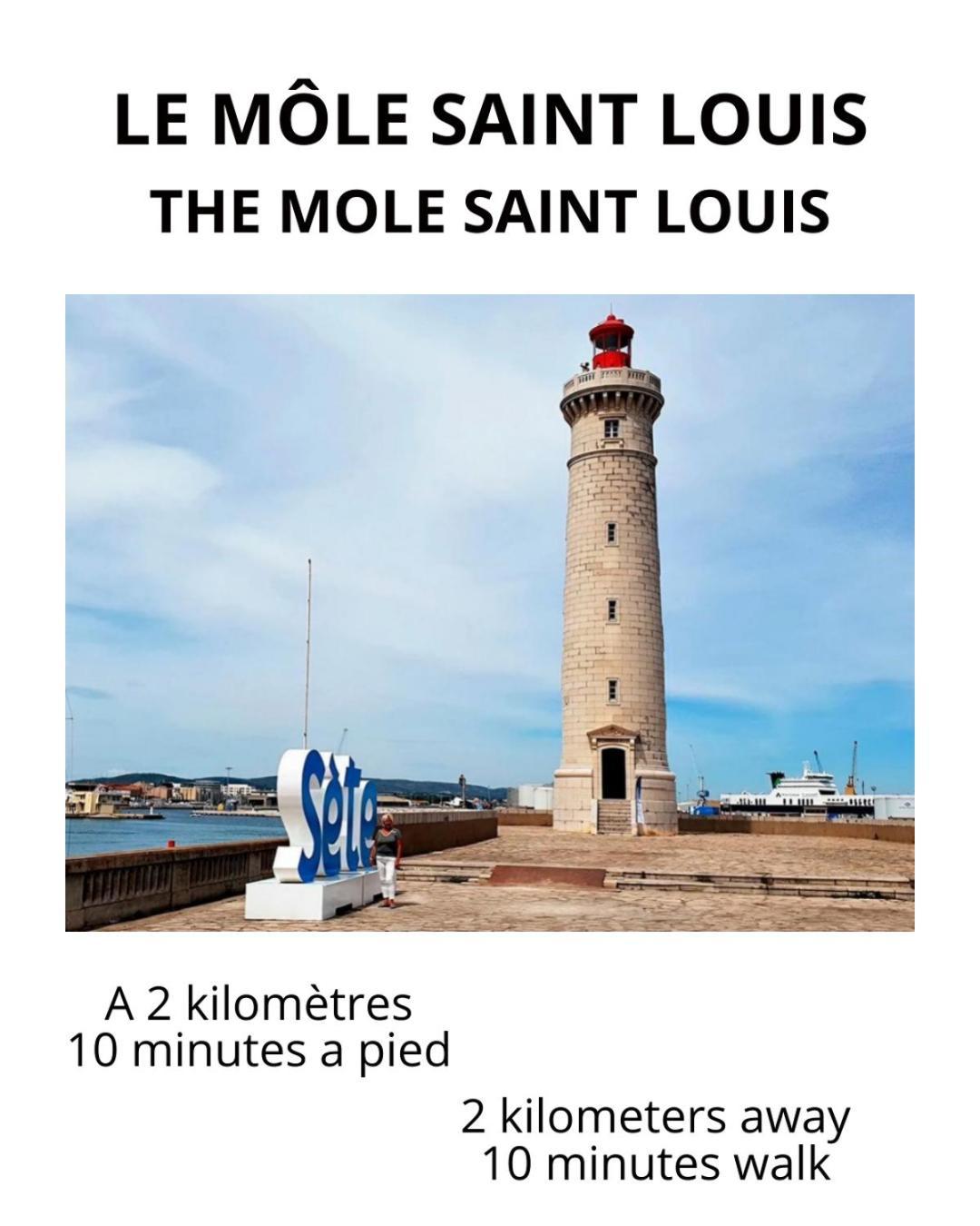L' Oursin Lejlighed Sète Eksteriør billede